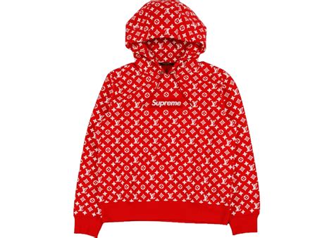 supreme lv box logo hoodie replica